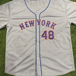 New York Mets #48 deGrom‎ Jersey (XL)
